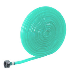 Heavy Duty Sprinkler and Soaker Hose Ground Soaker Garden Hose Savings 70% Water Dripping Water Hose Perfect for Garden Flowers Beds, Green