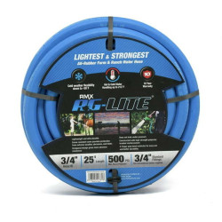AG-LITE 3/4" X 25' RUBBER WATER HOSE