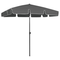 Beach Umbrella Anthracite 78.7"x49.2"