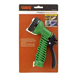 Valley Tools 7-Pattern Trigger Style Garden Hose Nozzle