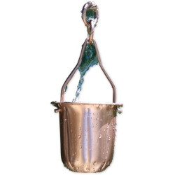 Patina Products R278 Copper Pot Rain Chain